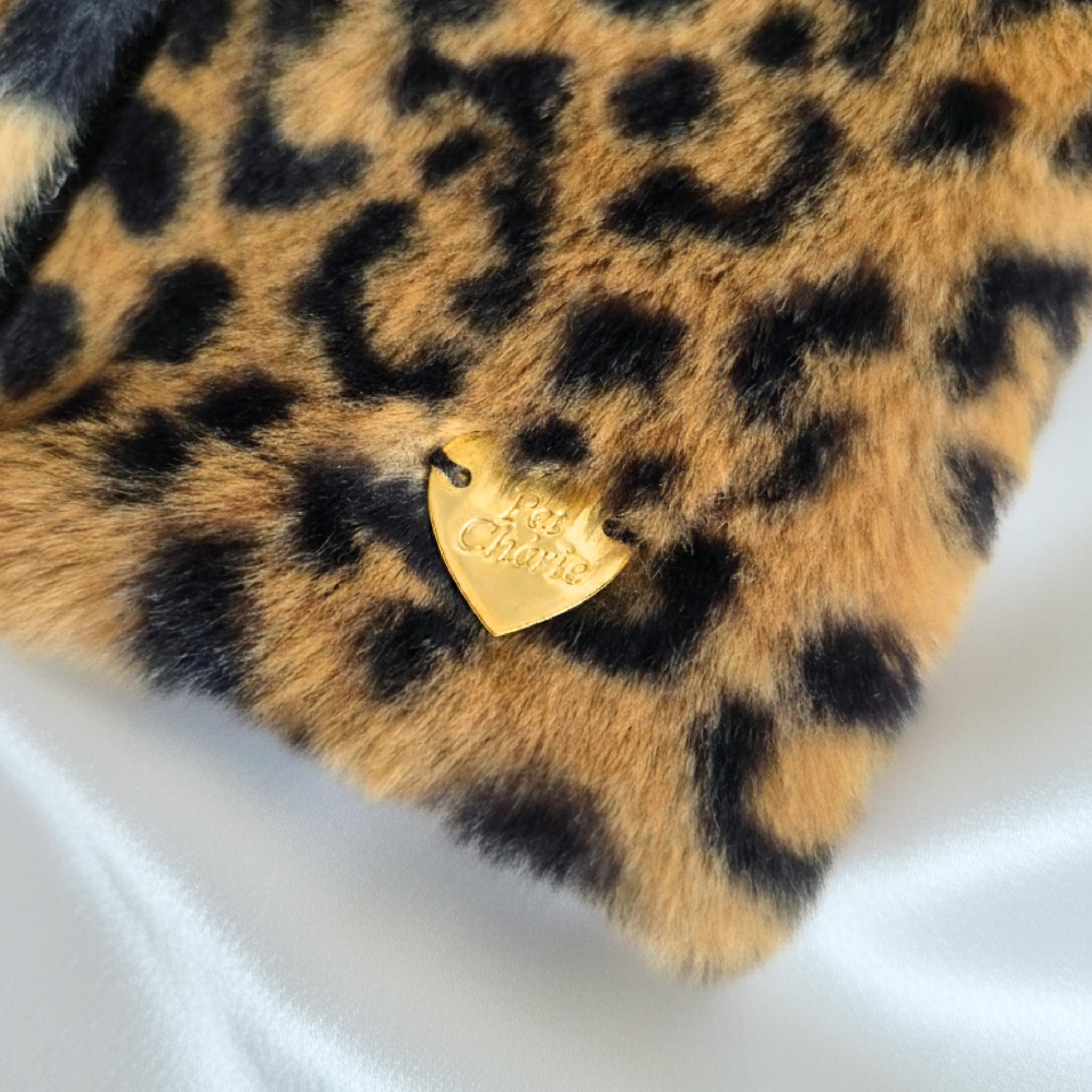 Pettorina Invernale Leopard Fur per Cani